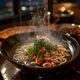 日本东京拉面店内厨师精心烹制拉面，热气腾腾展现东亚美食文化精髓，亚洲专区美食频道